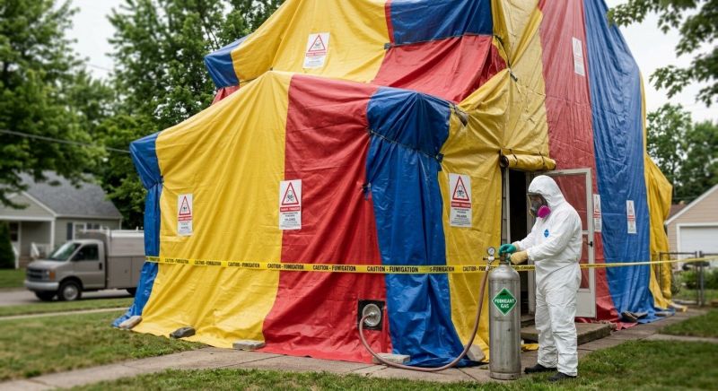 Fumigation Service in Fredericksburg, VA