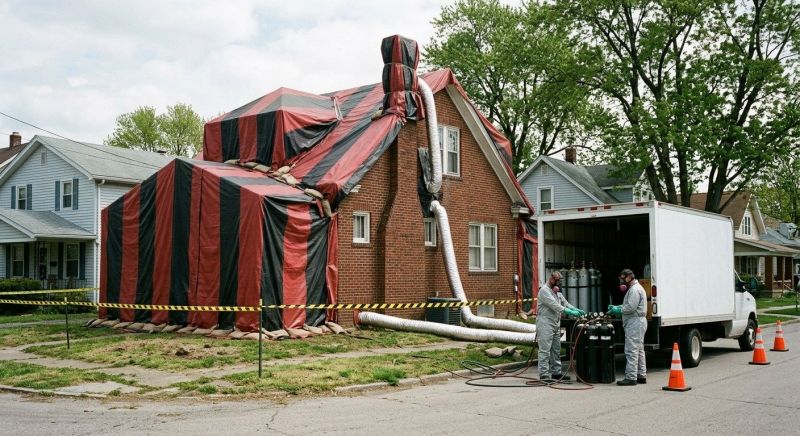 Tent Fumigation in Asheville, NC